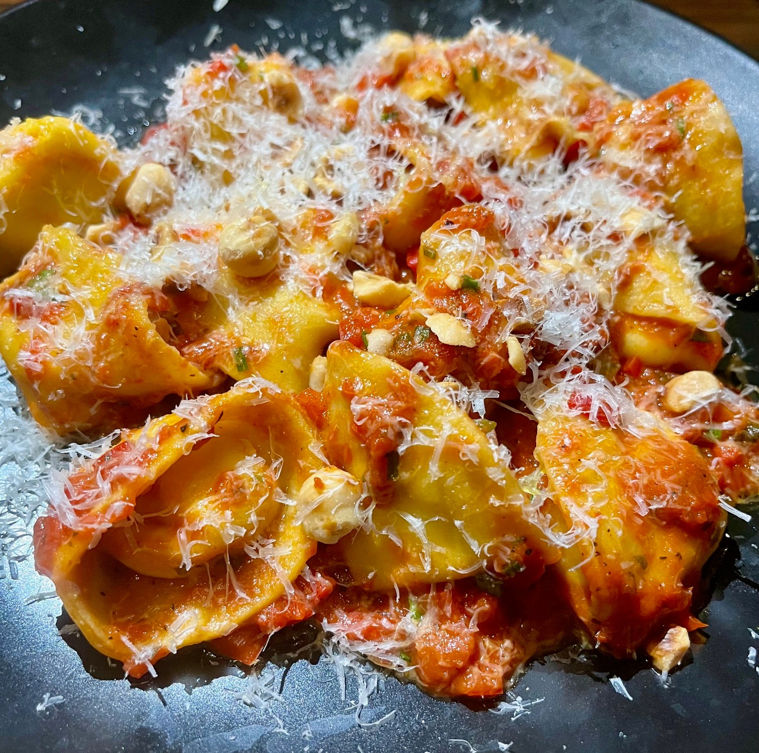 Plate of Ricotta Tortellini